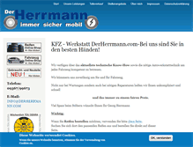 Tablet Screenshot of derherrmann.com